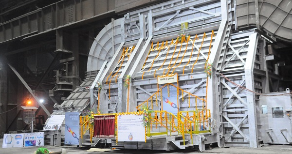 Completion of replacement of Converter Shells at SMS, DSP in record time