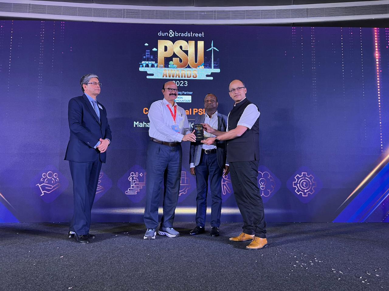MCL wins prestigious D&B PSU Award2023
