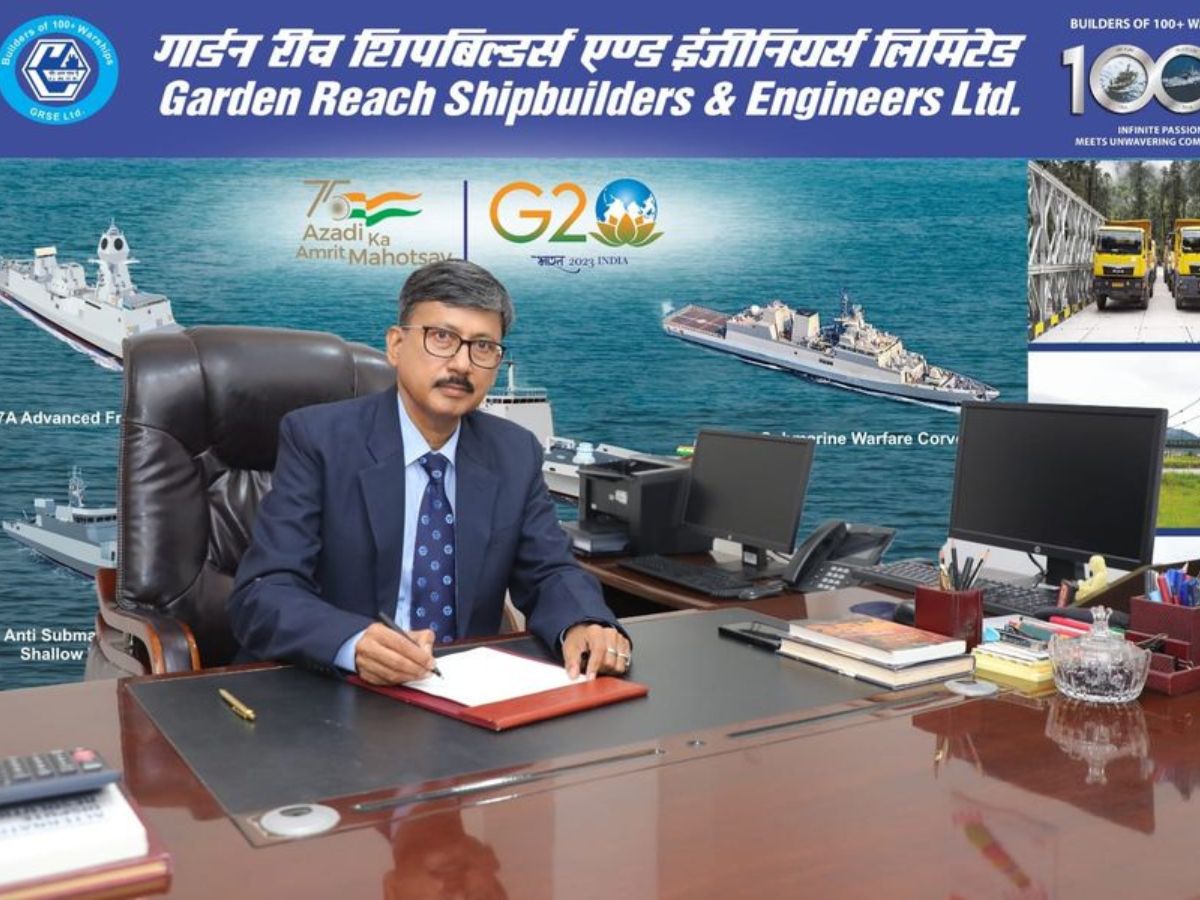 DIG Subrato Ghosh, ICG (Retd.) takes over as Director (Personnel) of GRSE