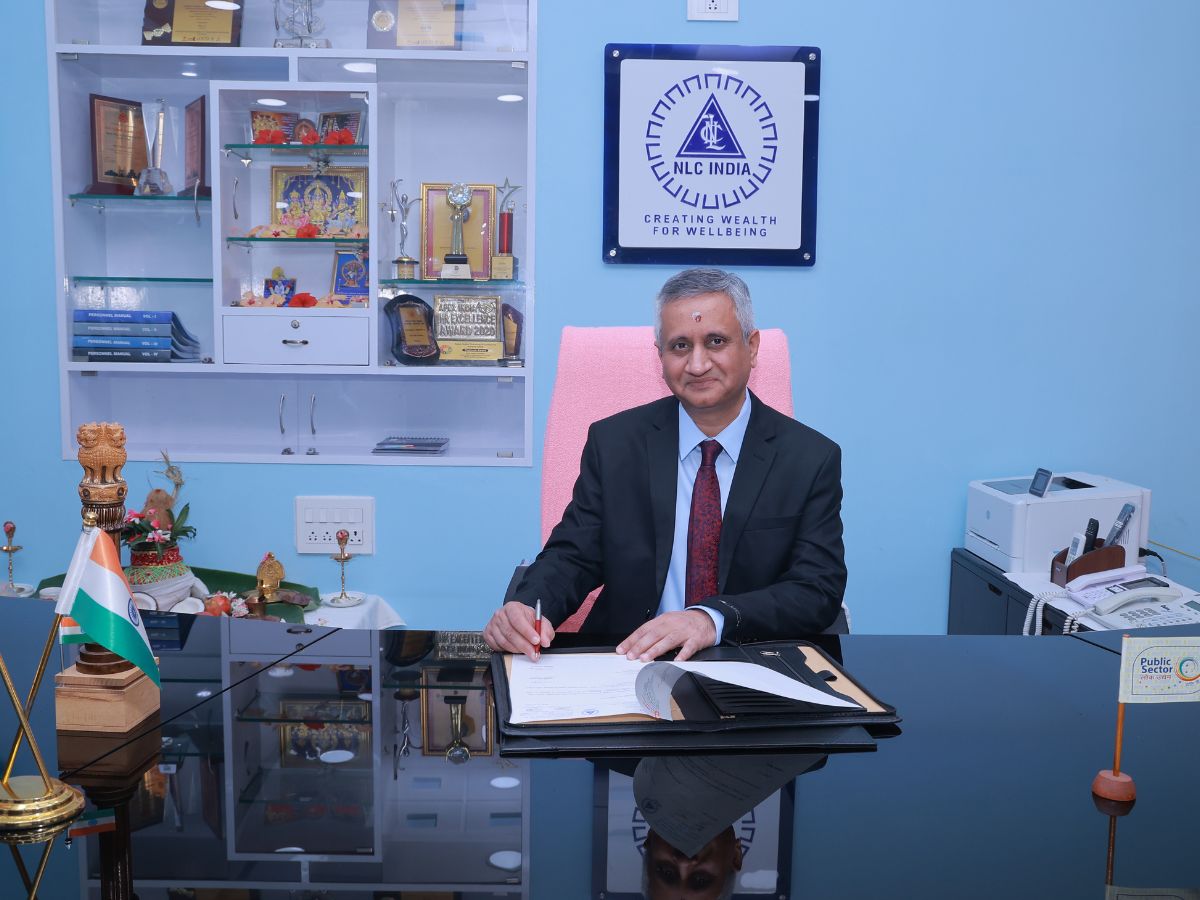 Shri Samir Swarup Assumes Charge As Director (Hr) Of Nlc India Limited
