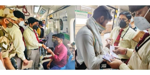 More than 400 passengers get penalised, know the COVID-19 rules to travel in metro