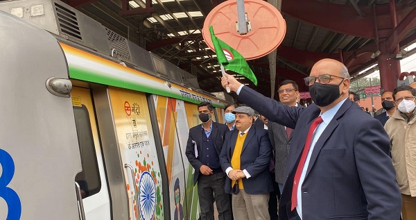 DMRC launched special train to commemorate Azadi Ka Amrit Mahotsav
