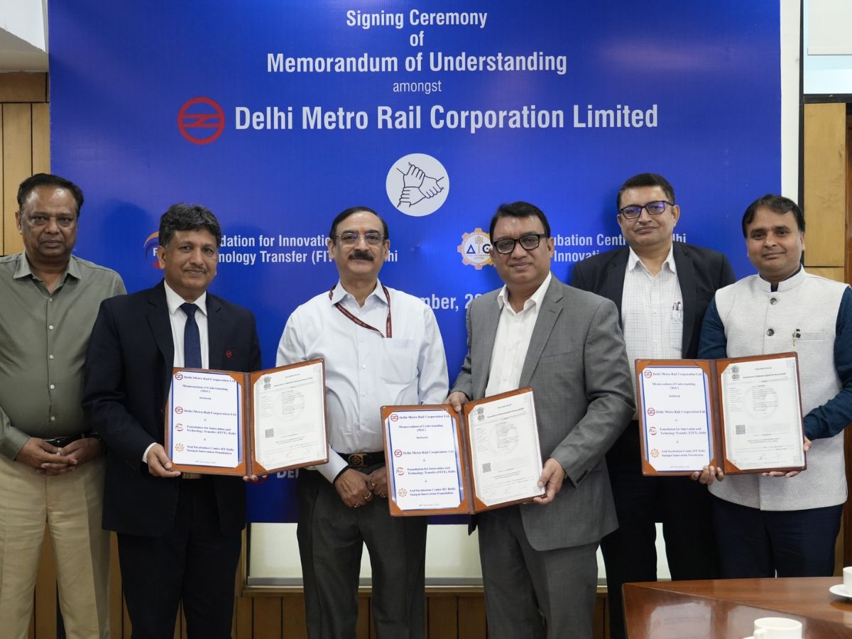 DMRC signed MoU with three esteemed institutions