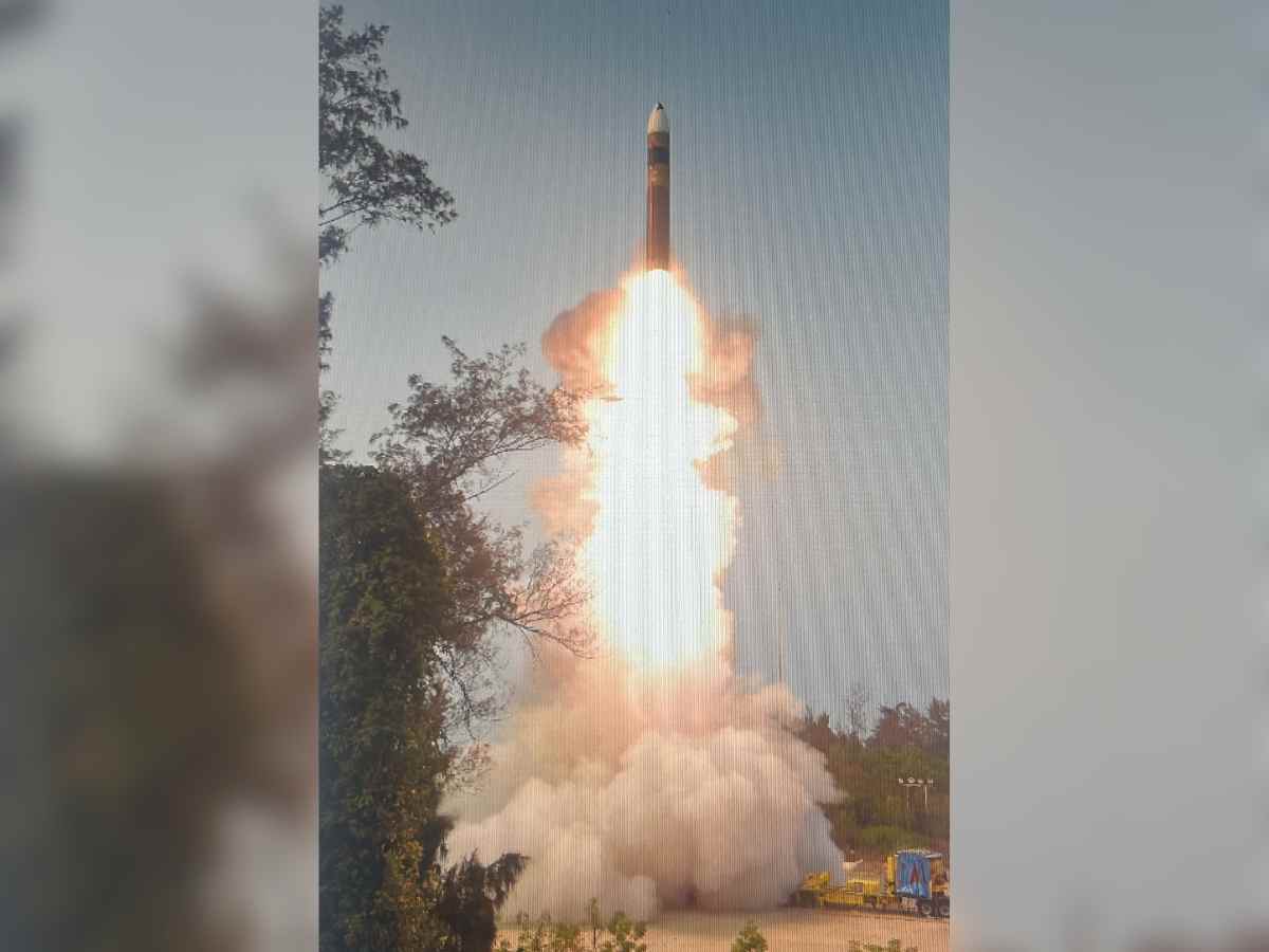 DRDO successfully conducts first flight of Agni-5 missile