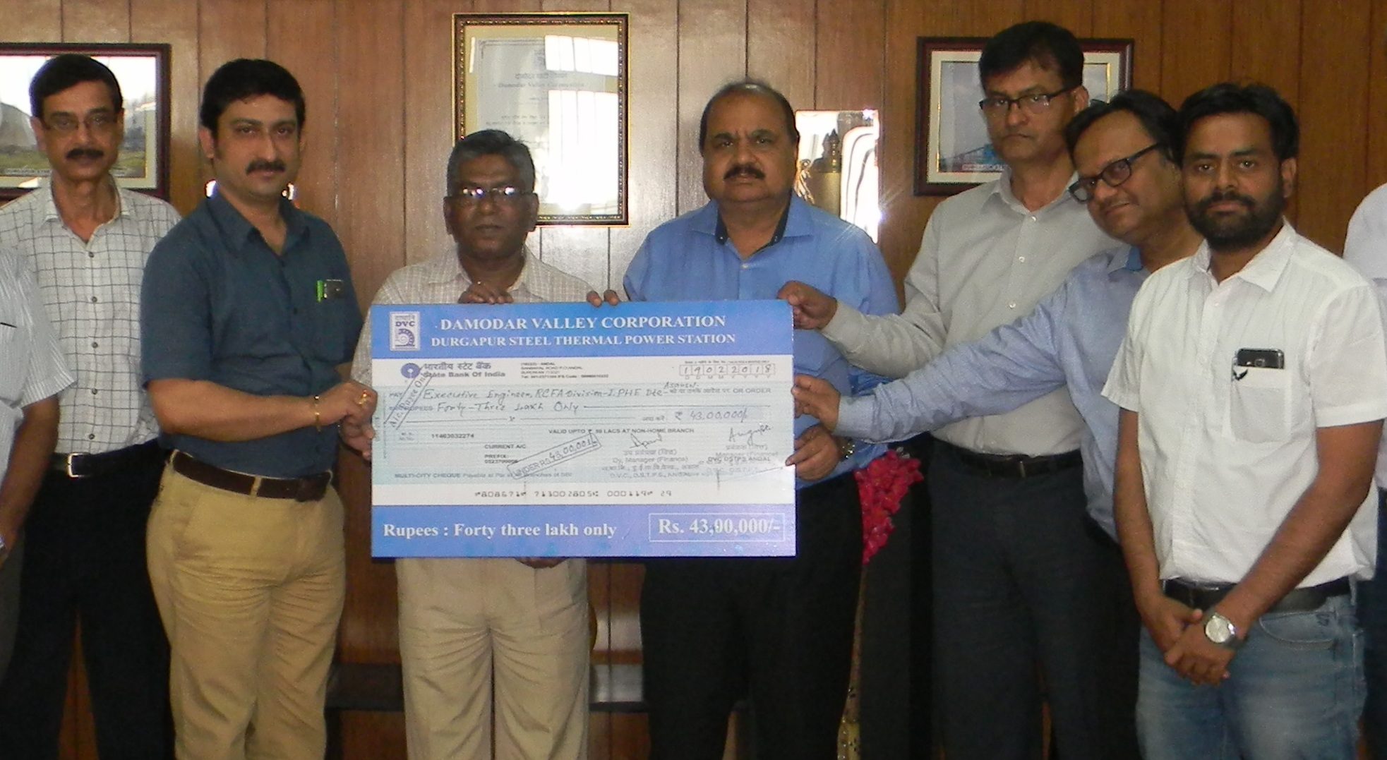 DVC DSTPS Contributes for development of Open Defecation free