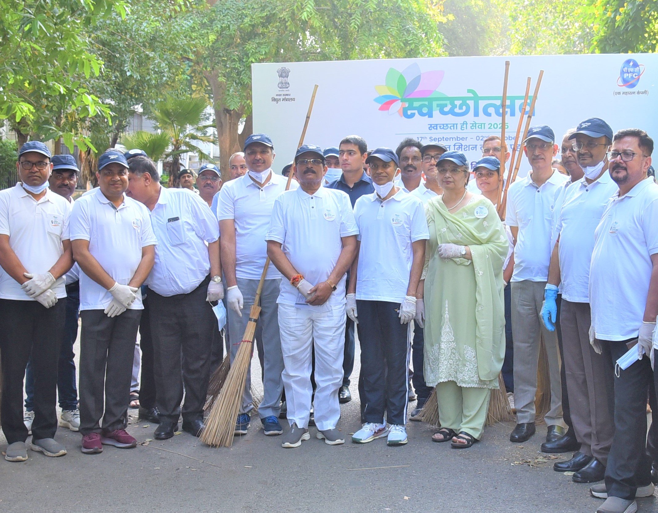 PFC Organises Shramdaan as part of Swachhotsav - Swachhta Hi Seva 2025 Campaign
