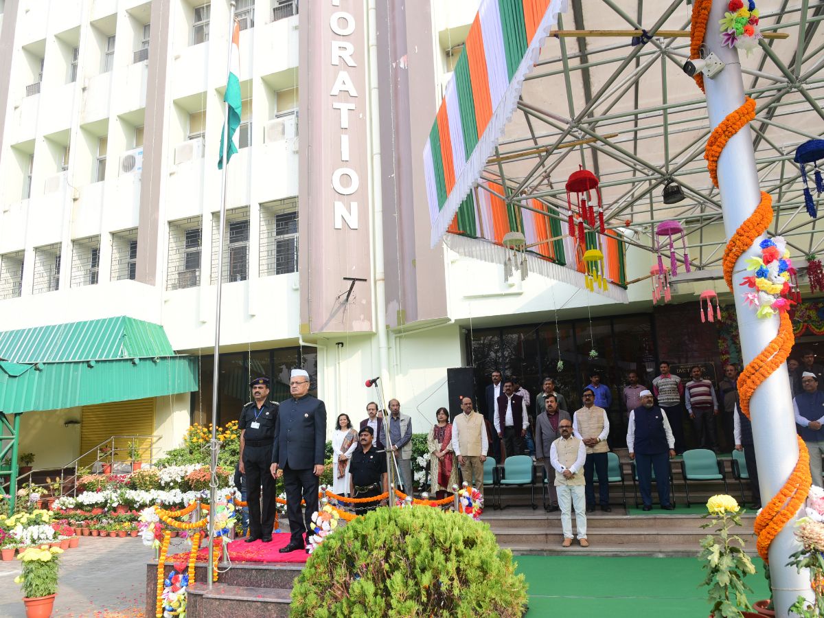 Observation of the 74th Republic Day of India at DVC Headquarters