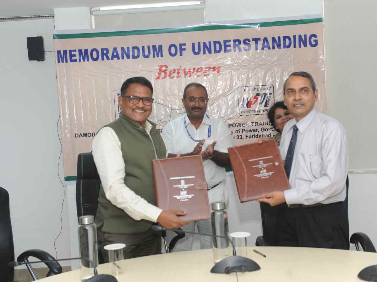 DVC inks MoU with National Power Training Institute