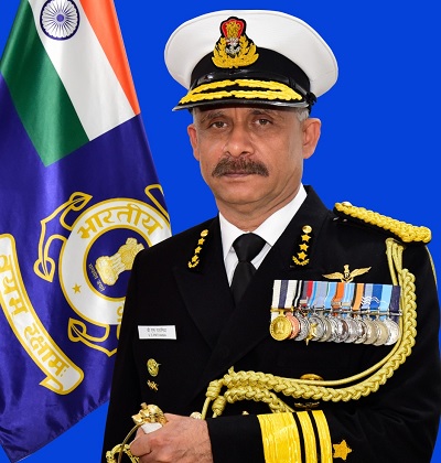 Director General VS Pathania takes over as DG Coast Guard