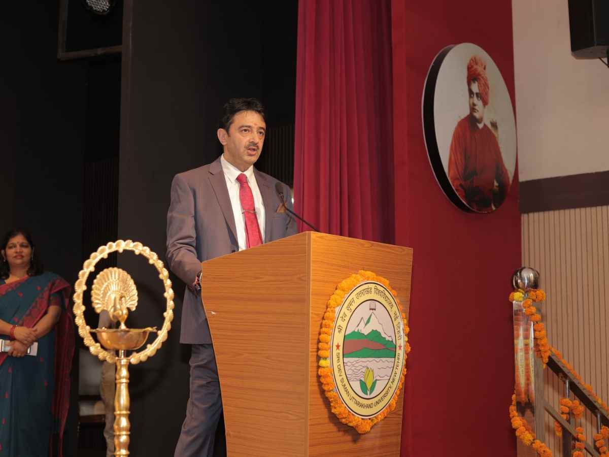 Director (Personnel), THDCIL inaugurated the International Conference on Mathematics