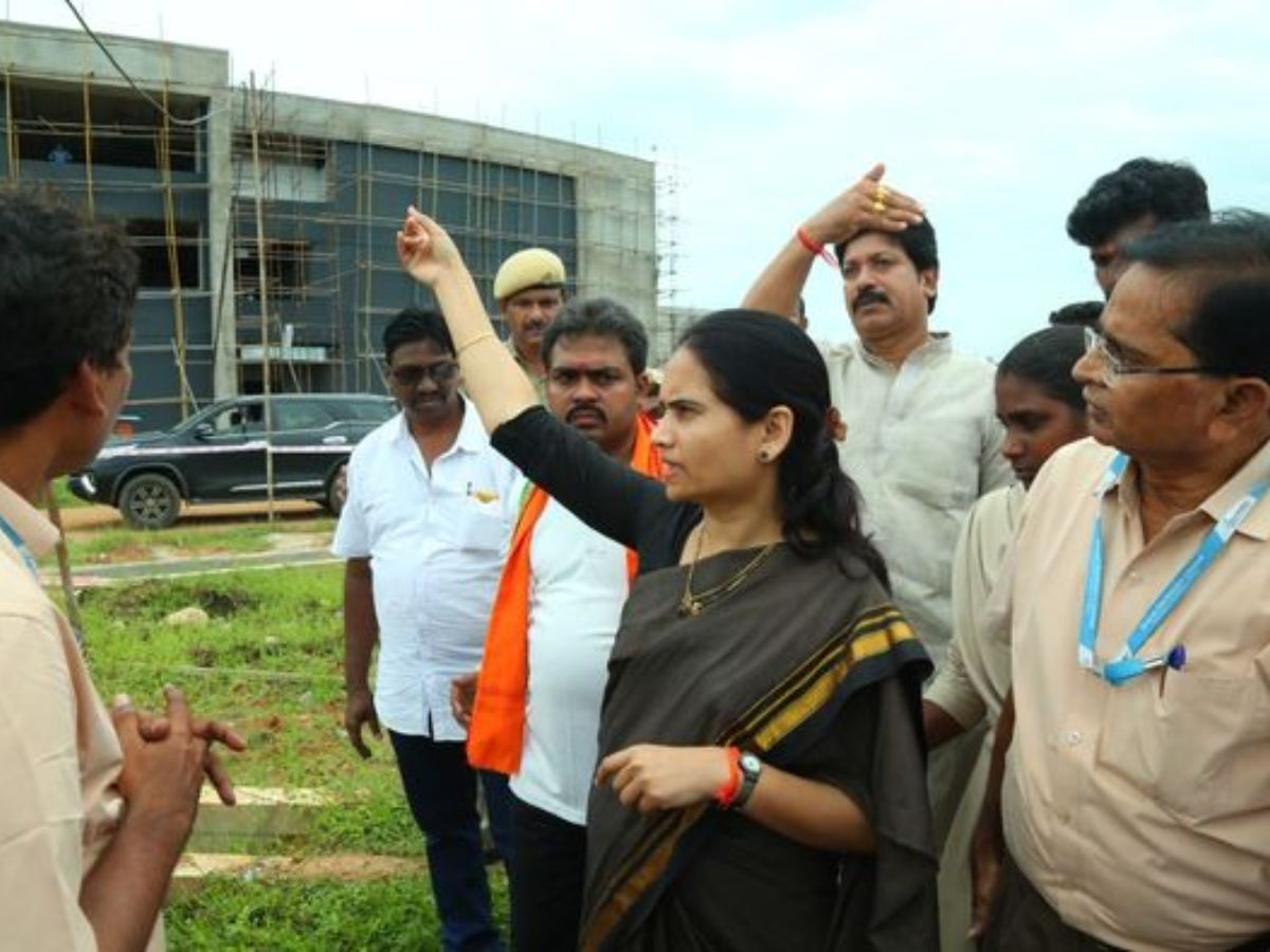 Union Minister visits upcoming Advanced NVD factory of BEL at Nimmaluru