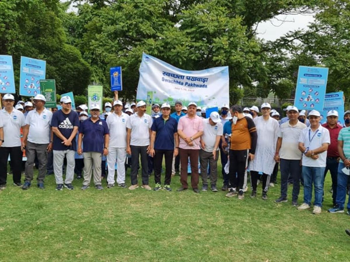 EIL carried out 'Prabhat Pheri' at Maharana Pratap Swarn Jayanti Park, Gurugram