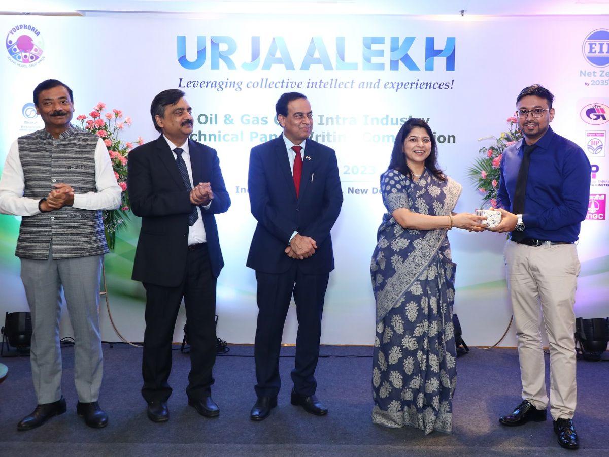 EIL won three prizes in 'Urjaalekh 2023'