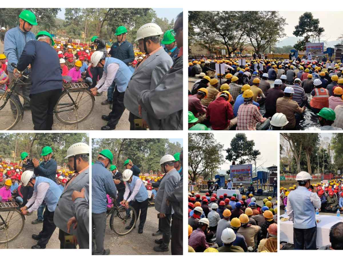 Effective Safety Peptalk at NTPC Bongaigaon Promotes Workplace Safety