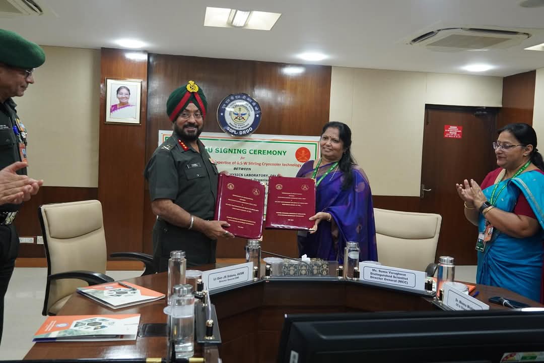 DRDO and Indian Army signs MoU to reduce dependence on imports