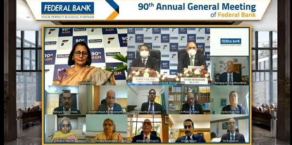 Federal Bank embraces advanced digital communication format, conducted 90th AGM