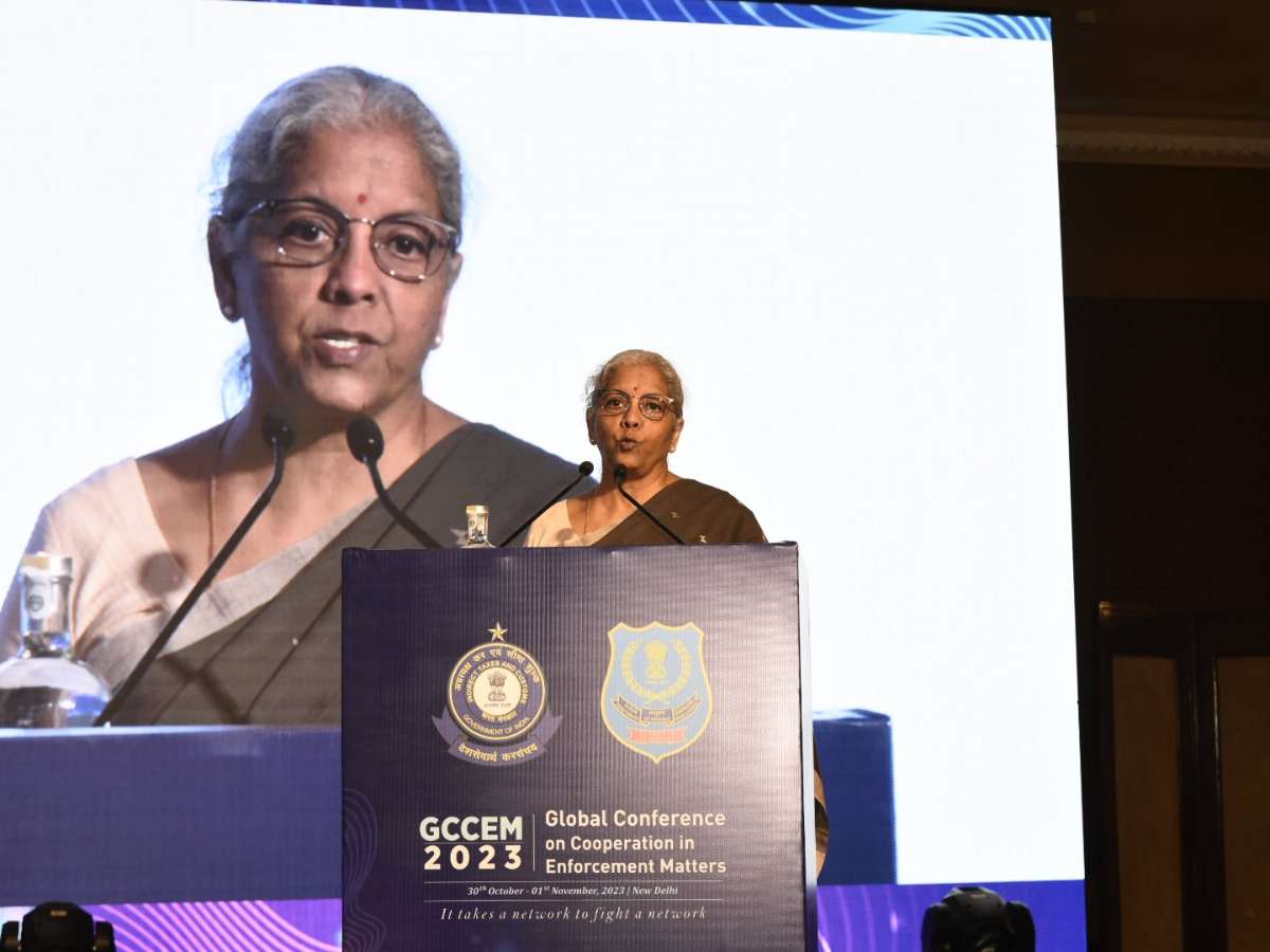 FinMin Sitharaman inaugurates first Global Conference in Enforcement Matters
