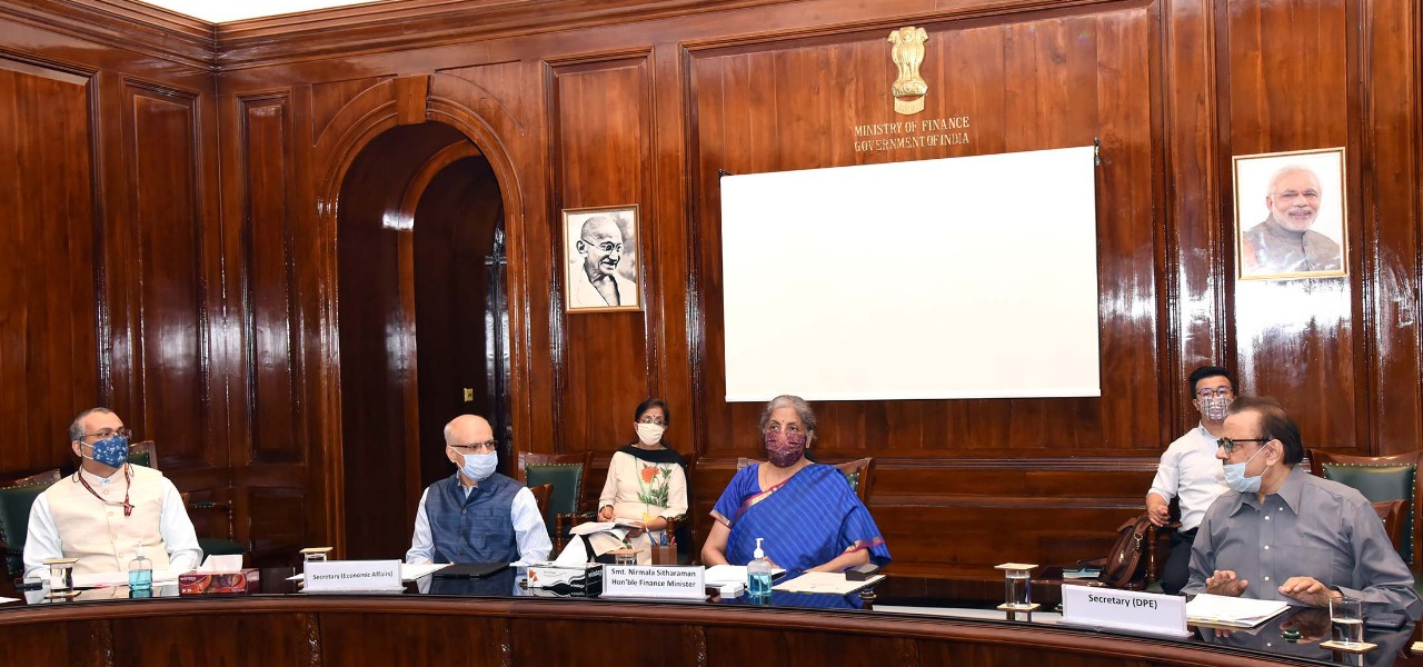 Finance Minister Smt Nirmala Sitharaman held 4th meeting with CMDs of 14 CPSEs