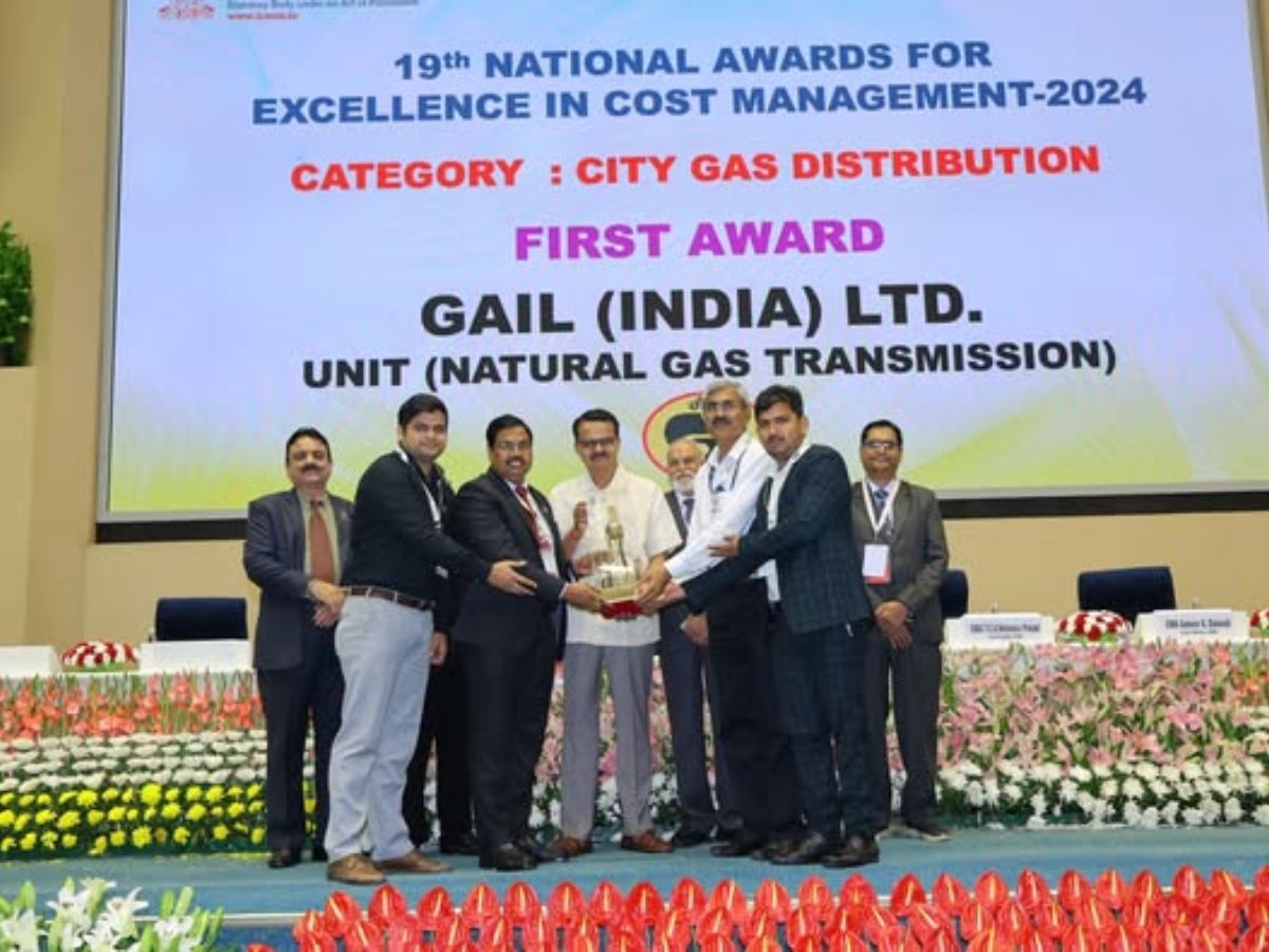 GAIL Excels in Cost Management, Wins Double Honors at National Awards 2025