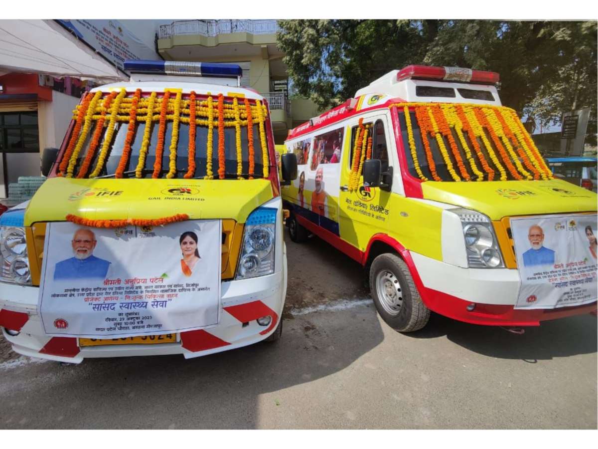 GAIL under CSR supports operations of two Mobile Medical Units in Mirzapur, UP