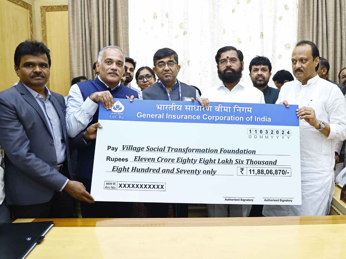 GIC funded Rs.11.88 cr to Village Social Transformation Foundation for 'Mission Mahagram'
