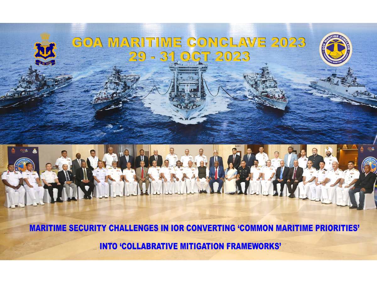 GMC 2023 Concludes; Indian Navy's Out reach Initiative for 'Harnessing Maritime thought'