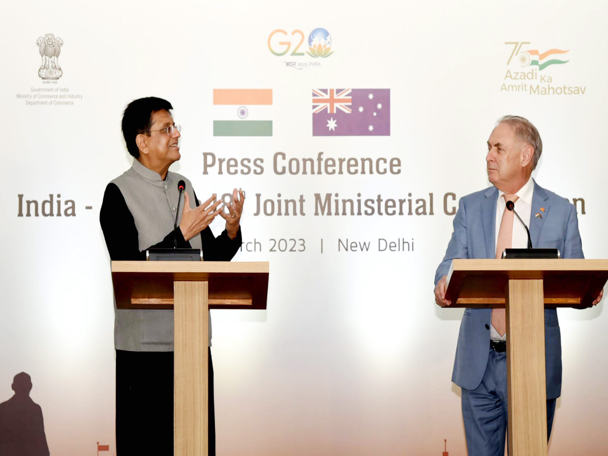 पिछले वित्त वर्ष के दौरान भारत-ऑस्ट्रेलिया के बीच द्विपक्षीय व्यापार 31 बिलियन डॉलर के पार पंहुचा, भारत-ऑस्ट्रेलिया के बीच 18वें संयुक्त मंत्रालयी आयोग (जेएमसी) का वक्तव्य