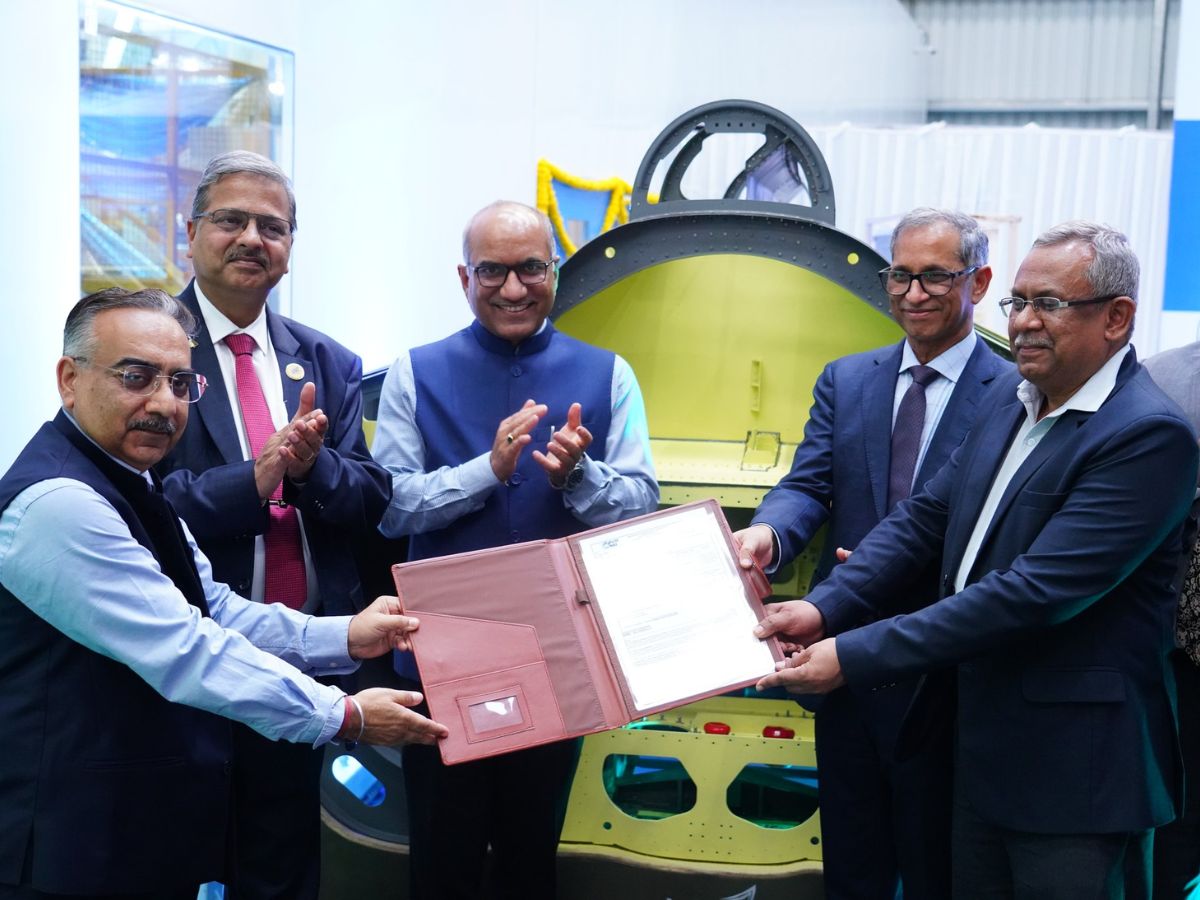 HAL receives First Centre Fuselage for LCA Tejas Mk 1A