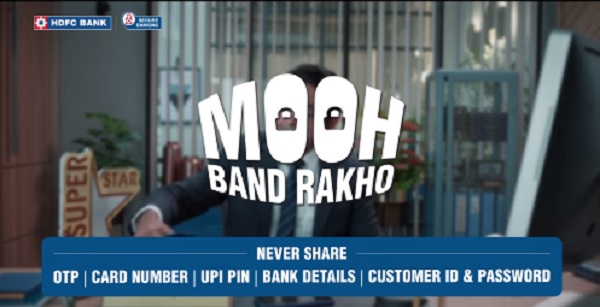 'Mooh Band Rakho' campaign by HDFC Bank goes on another level with its 2nd edition 