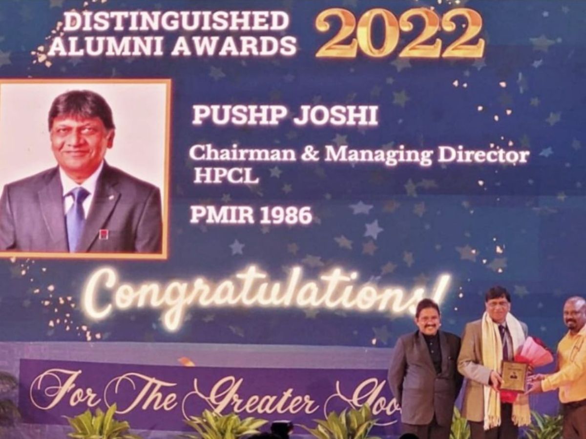 HPCL CMD bestowed with prestigious Lifetime Achievement Award
