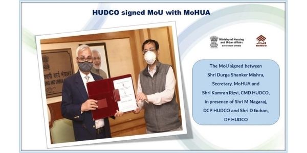 HUDCO signed MoU with Ministry of Housing and Urban Affairs