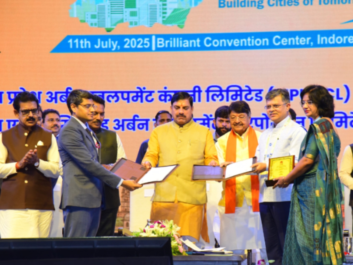 HUDCO Signs Rs 1 Lakh Crore MoU with MPUDCL for Urban Projects in Madhya Pradesh