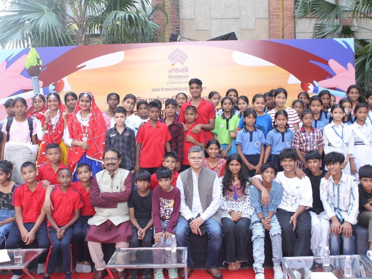 HUDCO organised Annual Painting Competition for underprivileged children