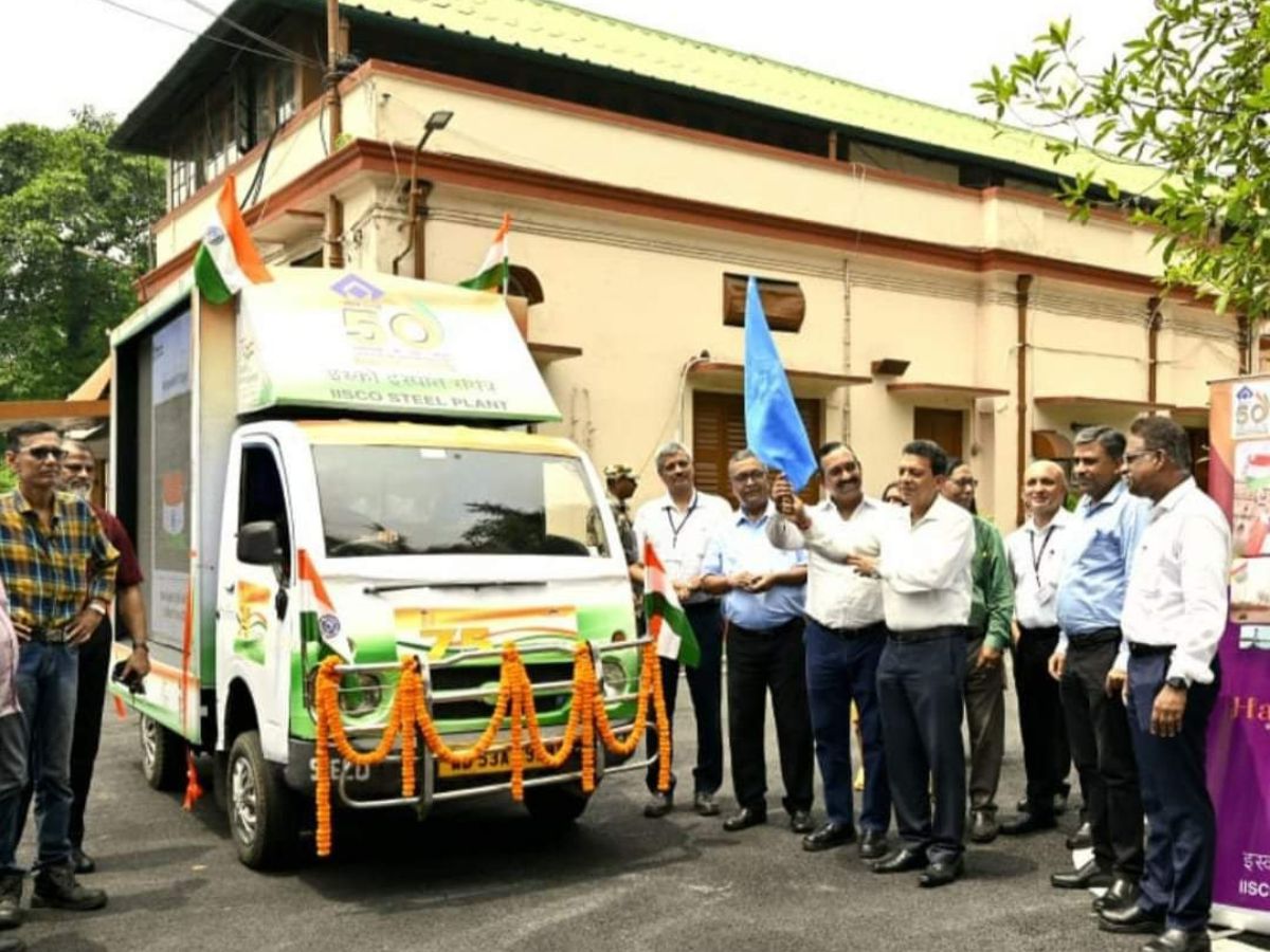 Har Ghar Tiranga campaign launched at SAIL ISP, Burnpur