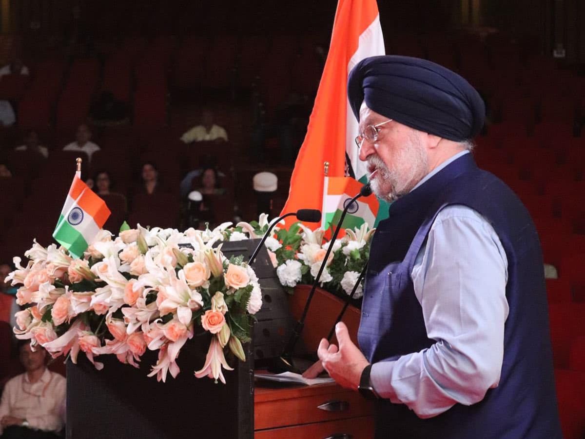 Petroleum Minister Hardeep S. Puri at Annual Day Celebrations of Petronet LNG Limited