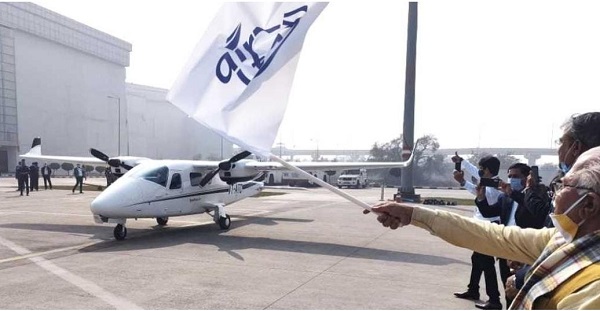 Haryana CM flagged off first Air taxi Service, Chandigarh-Hisar