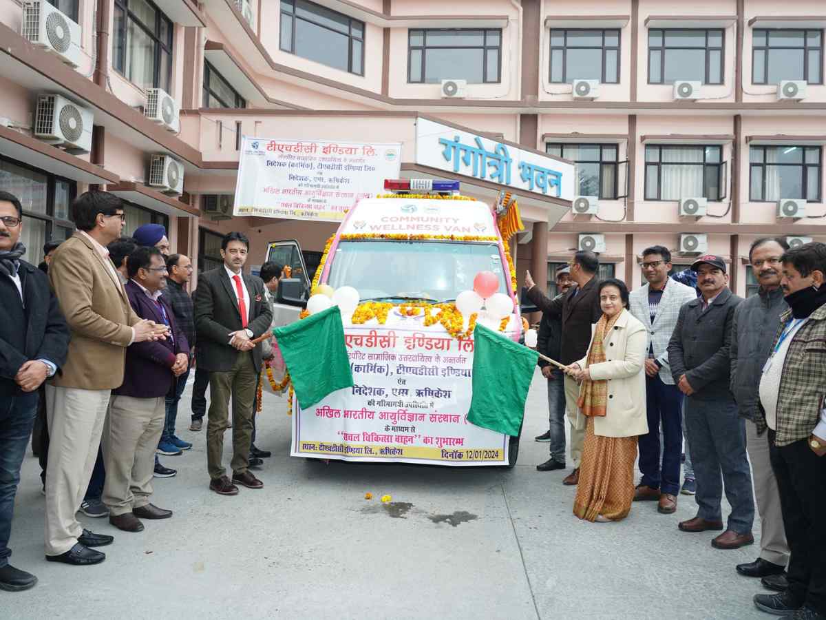 Health Mobile Van by THDC to Serve Rural Areas of Uttarakhand
