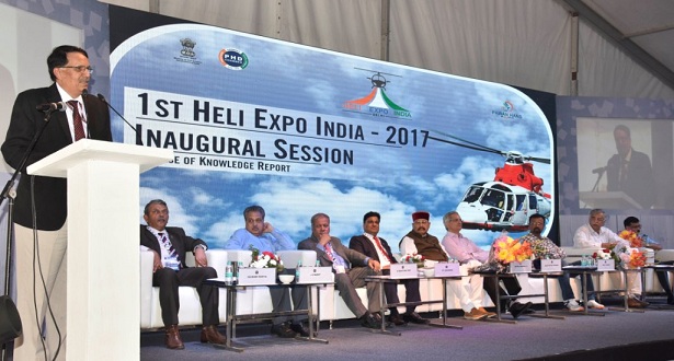 Pawan Hans in Association with PHD Chamber of Commerce Organized Heli - Expo