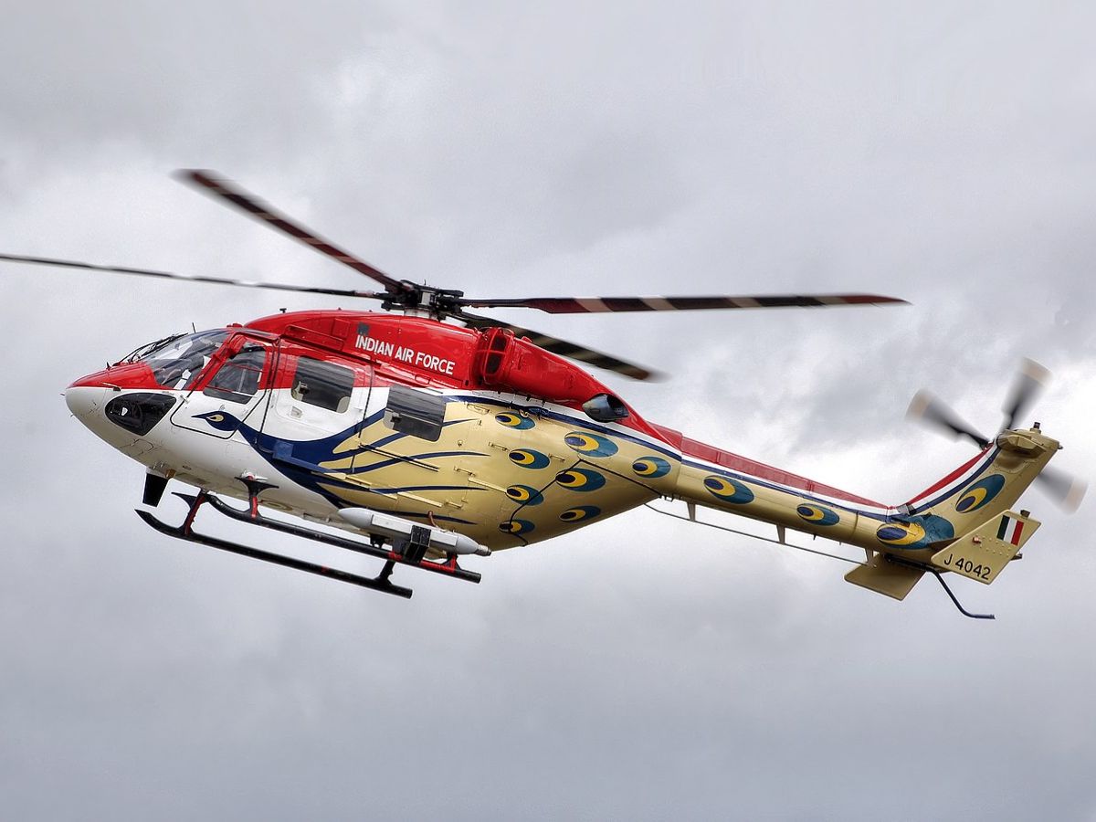 HAL's ALH Dhruv Helicopters Begins Flying Operations