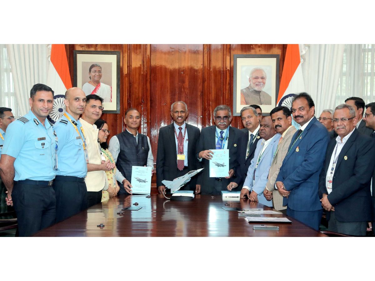 Hindustan Aeronautics Ltd signs Rs 62,370 crore deal with Defence Ministry for fighter aircraft