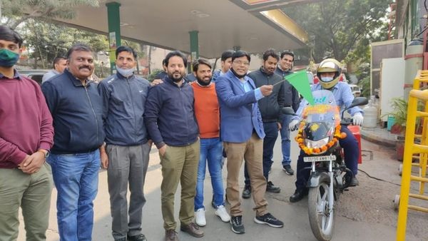 IGL flagged off IGL Emergency Bike as a pilot project in South Delhi