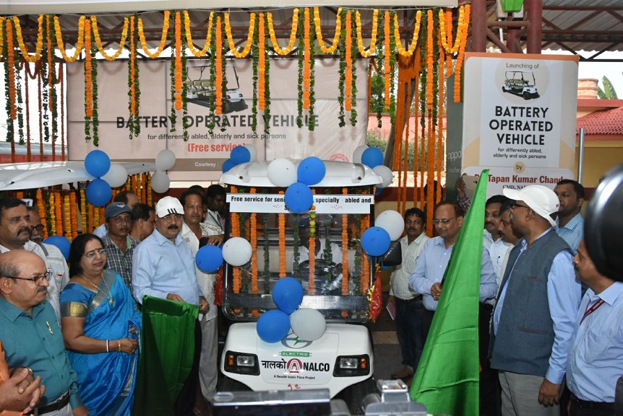 NALCO Launched Battery Operated Vehicle Service for Free of Cost
