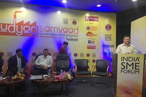 Shri Ravindra Nath CMD NSIC addresses SAMBAAD