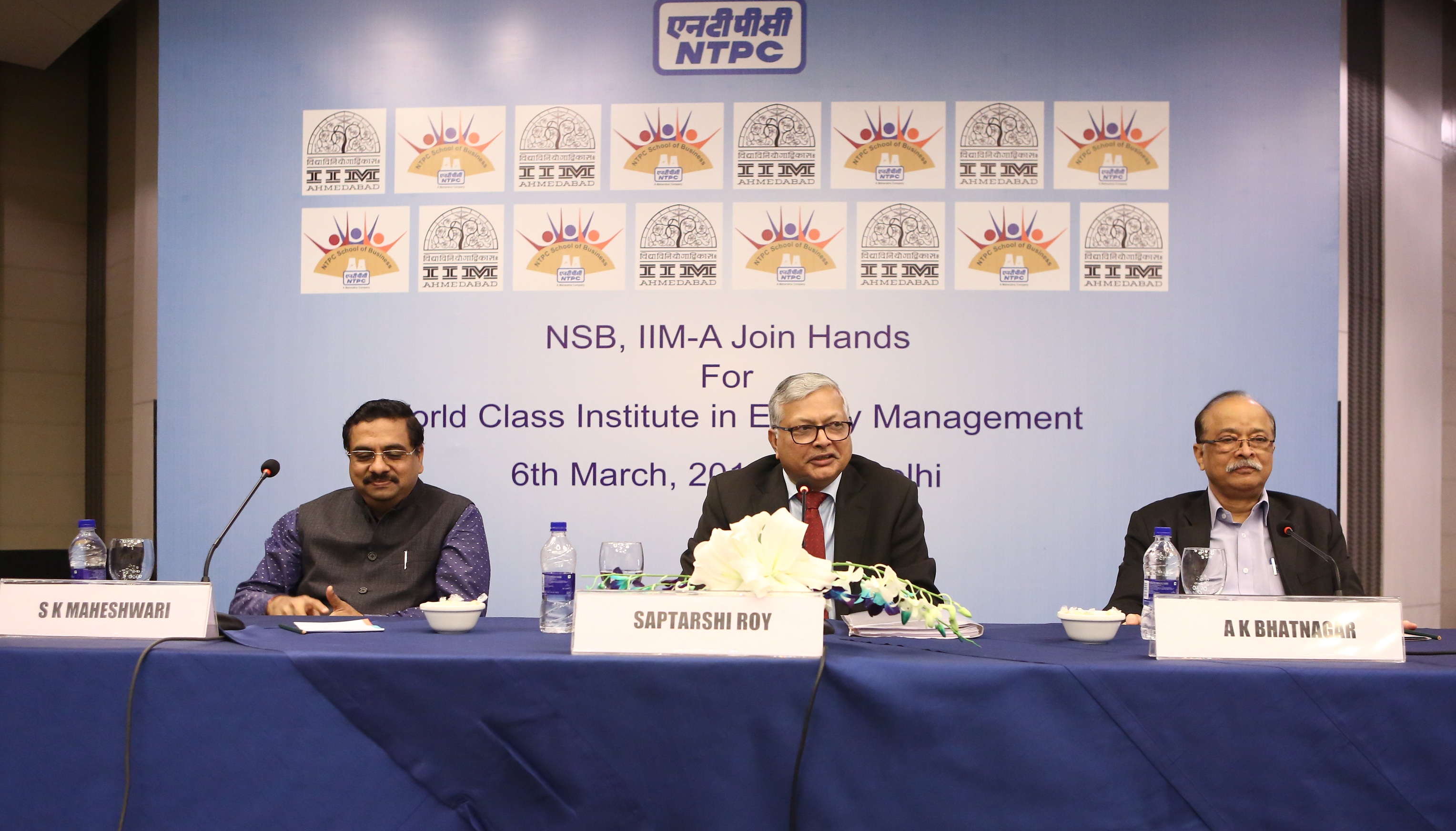NTPC IIMA Join Hands for World Class Institute in Energy Management
