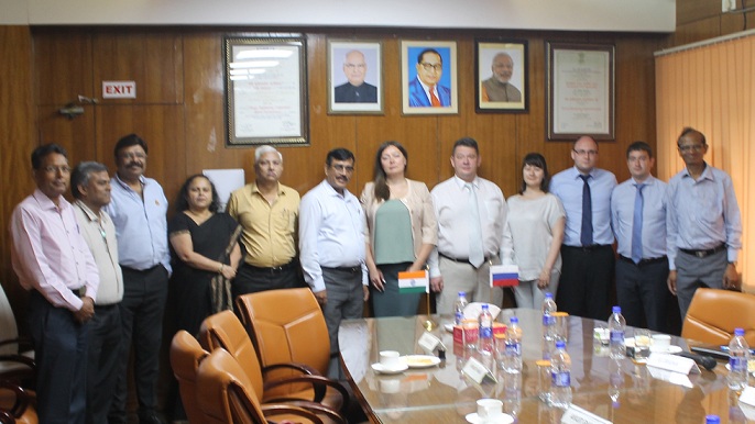 A Protocol Agreement signed by HEC, Russian Delegation and Mazgaon Dock Ltd