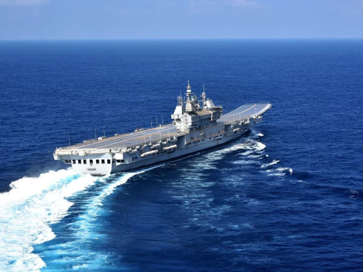 HAL Produced Gas Turbines Power India’s Pride INS Vikrant