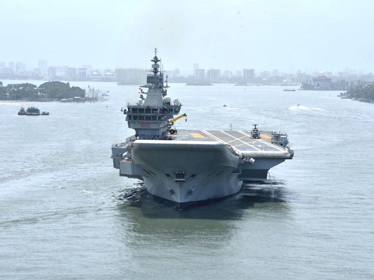 INS Vikrant completes 4th phase of sea trials; to be commissioned by August 2022