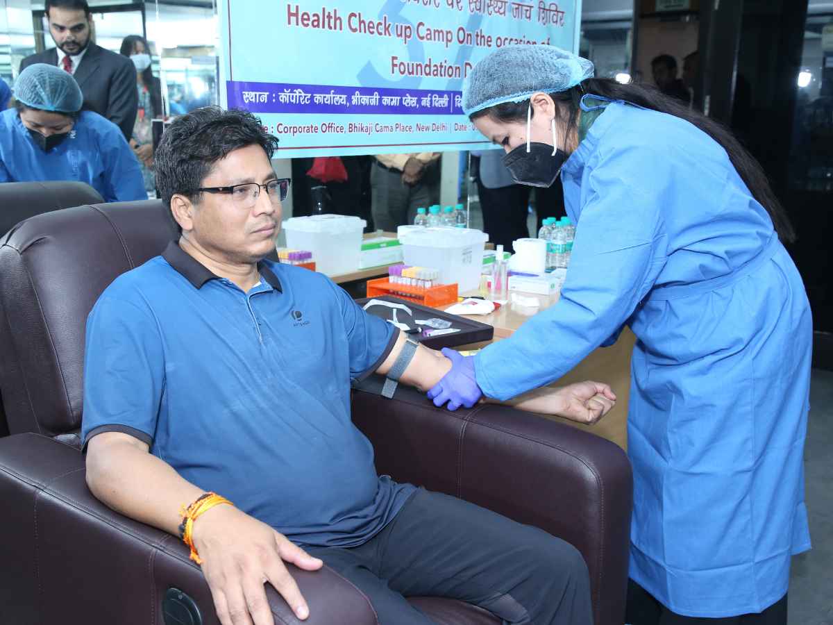 IREDA Conducts Preventive Health Check-up for All Employees