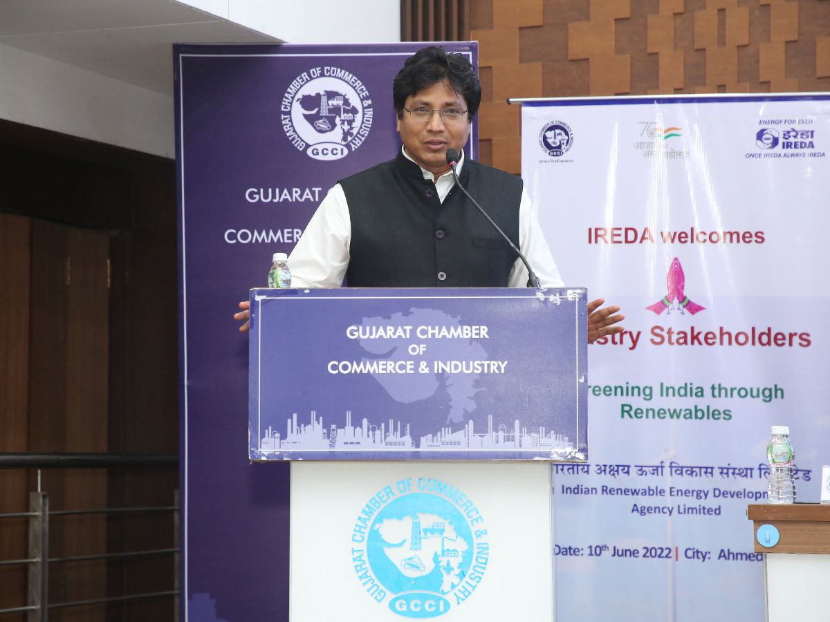 IREDA sanctions loan of Rs. 8,553 crores in Gujarat for Renewable Energy projects