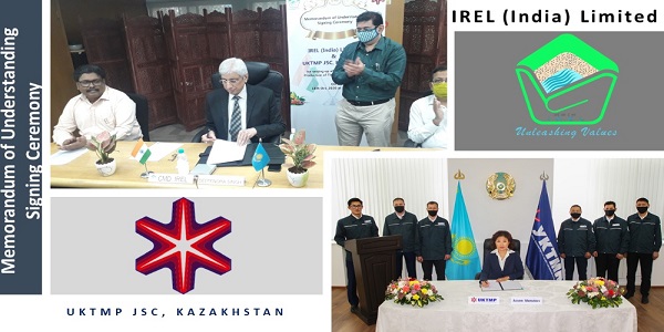 IREL Limited signs MoU with UKTMP JSC Kazakhstan